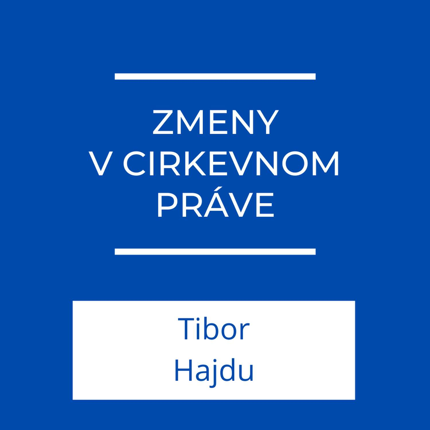 Zmeny v cirkevnom práve | Jeden na jedného episode artwork